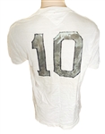 Pele Santos 1972 Match Worn Jersey