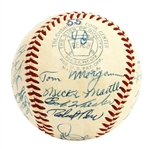 1955 New York Yankees Team Signed Baseball JSA
