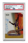 2000 Upper Deck Slam #KB Kobe Bryant Signature Slams PSA 9