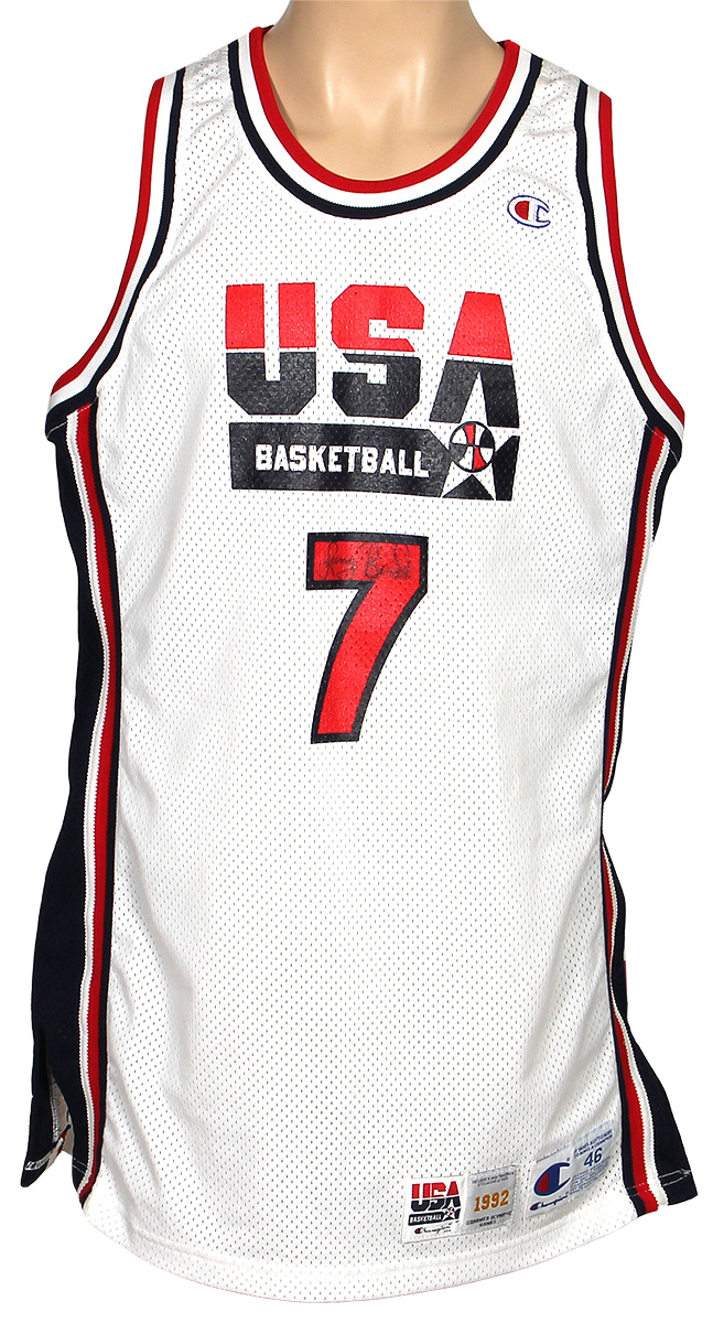 Larry Bird's 1992 Olympics Jersey - Boston Celtics History