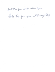 Nirvana Kurt Cobain Handwritten Unreleased Song Lyrics