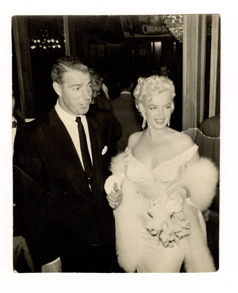 Marilyn Monroe and Joe DiMaggio Photograph