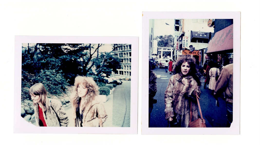 Stevie Nicks Original Polaroid Photographs (2)