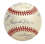 Roger Maris 1954 Keokuk Kernels Team Signed Baseball JSA
