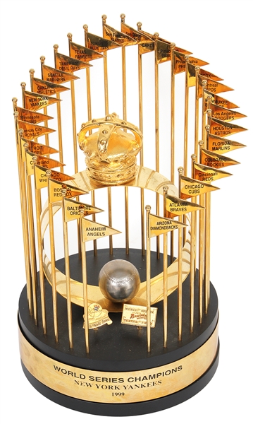 1999 New York Yankees Original World Series Trophy