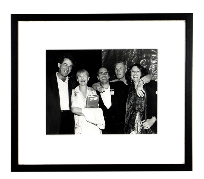 Albert Grossman with Paul Newman & Joanne Woodward Original Photograph