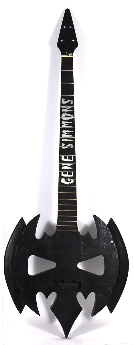 Lot Detail KISS Gene Simmons Unfinished Prototype of Double
