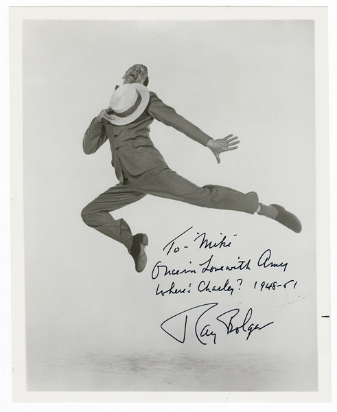 Ray Bolger Signed Photograph