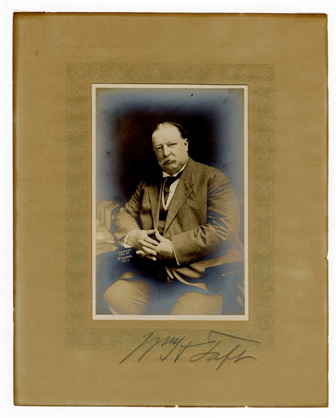 William Howard Taft Signed Photograph with Song Lyrics