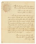 John Jay Signed Document Founding Father as Governor of New York (1796)