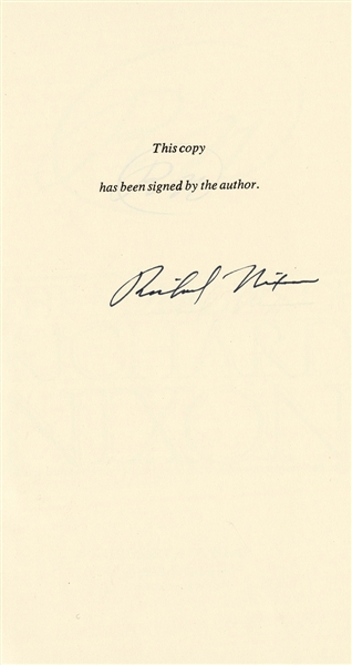 Richard Nixon Signed Edition “The Memoirs of Richard Nixon”