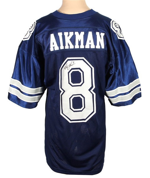 Troy Aikman Signed Football Jersey