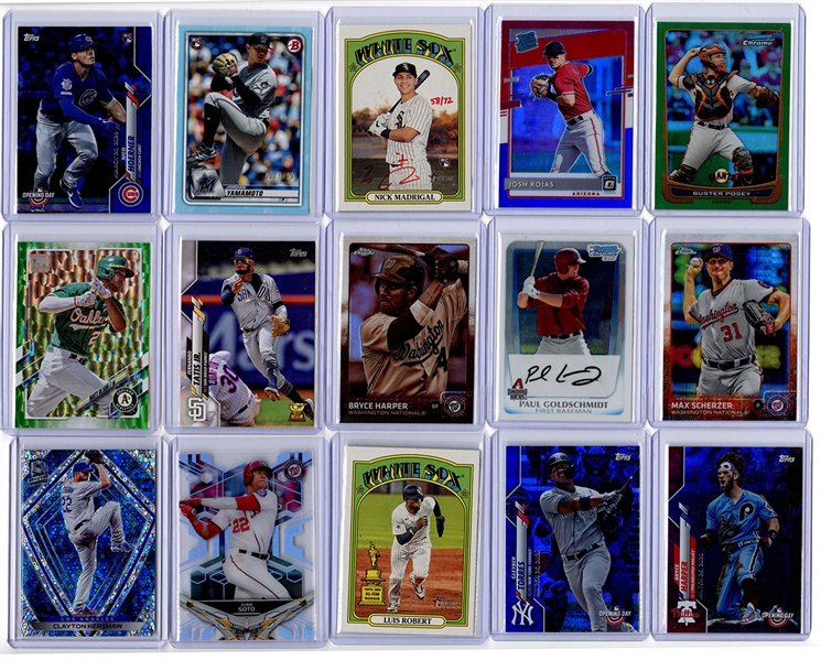 MLB 29 Card Jumbo Lot