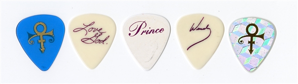 Prince Stage Used Guitar Picks Lot