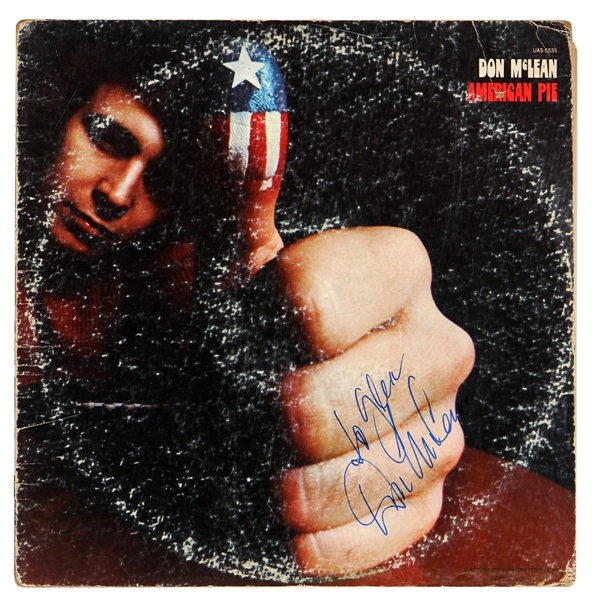 Don McLean Signed “American Pie” Album