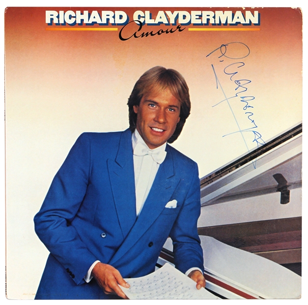 Richard Clayderman Signed “Amour” Album