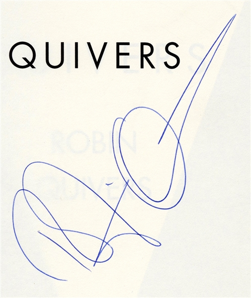 Robin Quivers Signed Autobiography