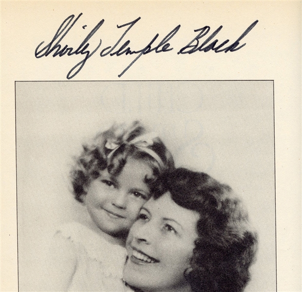 Shirley Temple Signed “Child Star” Autobiography