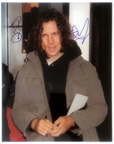 Pearl Jam Eddie Vedder Signed Photograph JSA