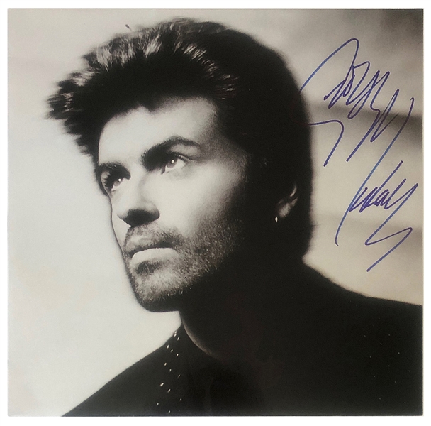 George Michael Signed "Heal The Pain" 12" EP Album