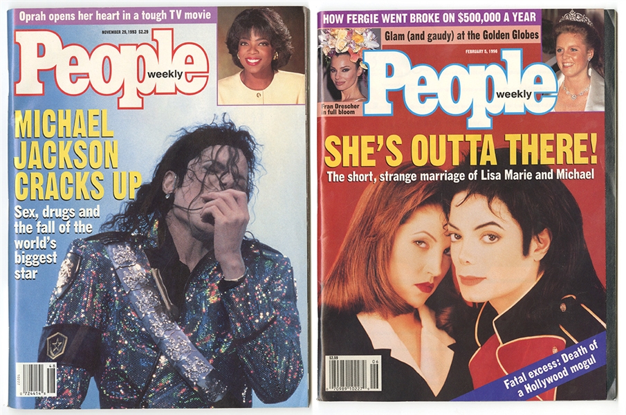 Michael Jackson Owned People Magazines