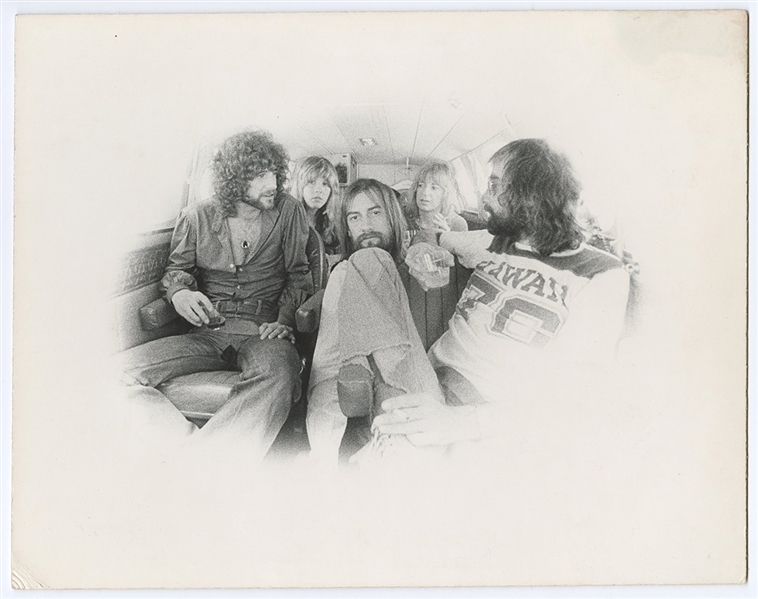 Fleetwood Mac Original Herbert Worthington Signed & Stamped Print 1976