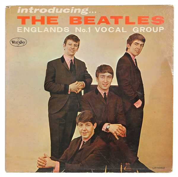 The Beatles "Introducing The Beatles" Album Owned by Sammy Davis, Jr.