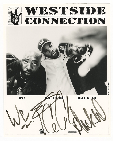 West Side Connection Signed Photographs and Concert Archive