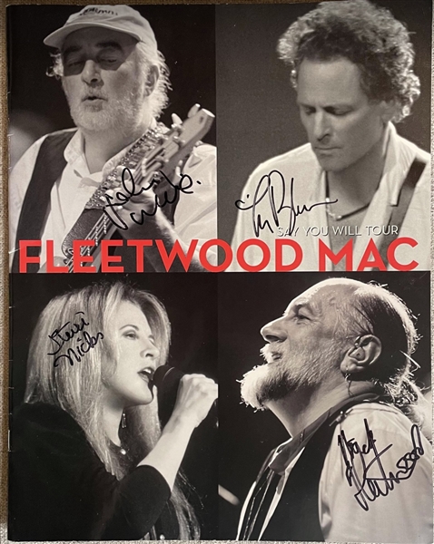 Fleetwood Mac Band Signed “Say You Will” Tour Program