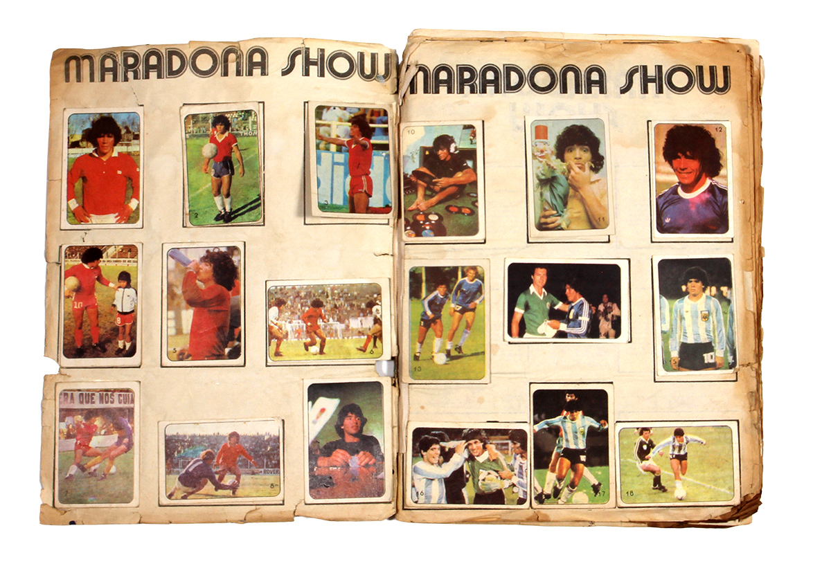 Lot Detail - Incredible Diego Maradona 1979 Super Futbol