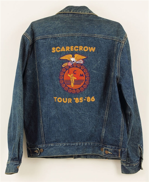 John Cougar Mellencamp 1985-86 Scarecrow Tour Denim Jacket