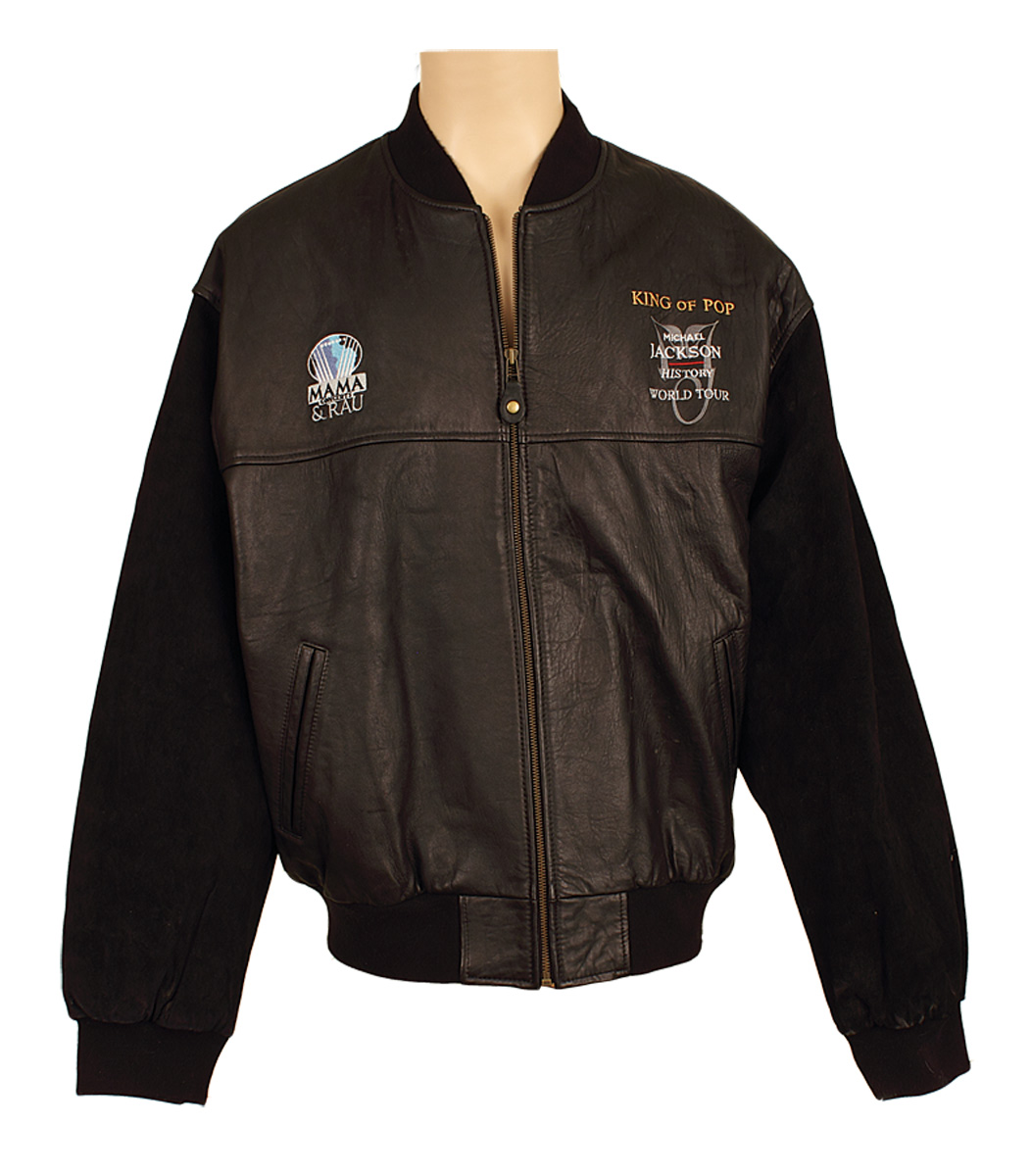 Michael jackson world tour jacket sales