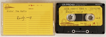 Madonna Owned Original "Dick Tracy" Unreleased Recording