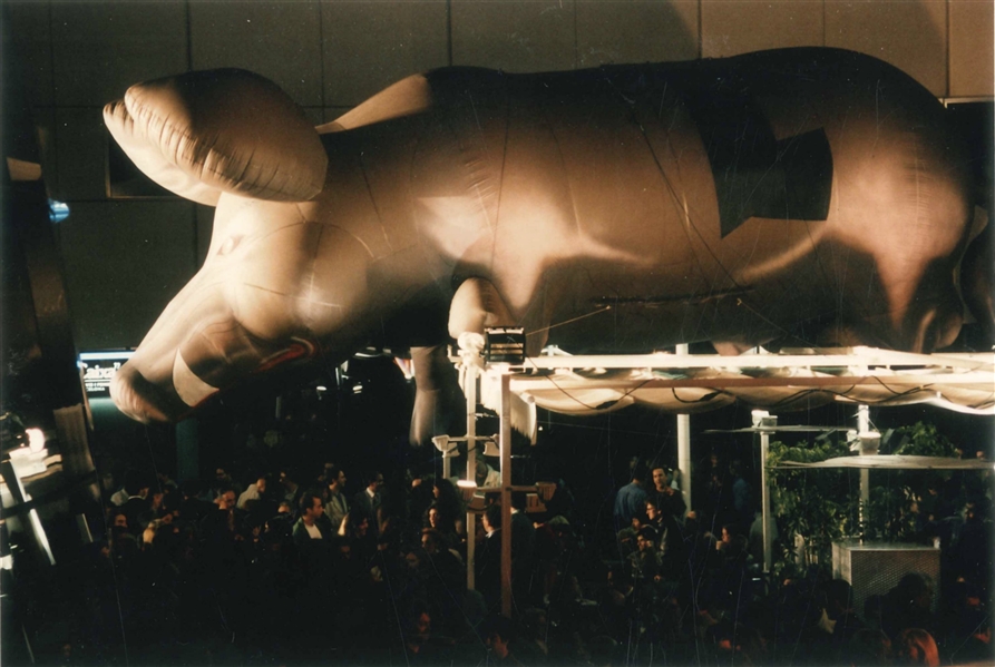 Pink Floyd 1977 Animals “Pig” Stage Used Inflatable Pig