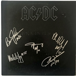 AC/DC Stunning Band Signed “Back in Black” Album REAL
