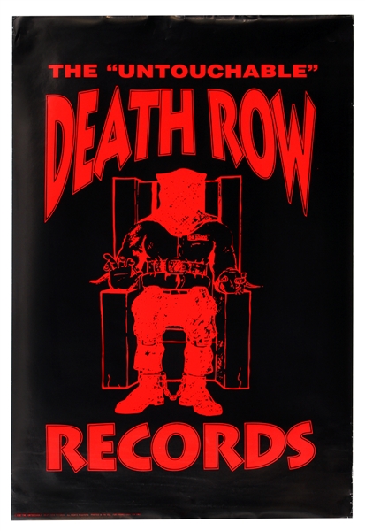 Iconic “The Untouchable” Death Row Records Promotional Poster