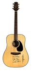 Eagles Band Signed Takamine Acoustic Guitar JSA