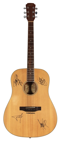 Evanescence Band Signed Acoustic Guitar