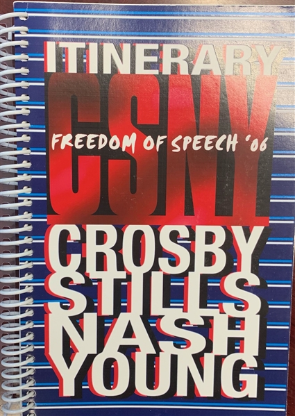 Crosby, Stills, Nash & Young Freedom of Speech 2006 Tour Itinerary