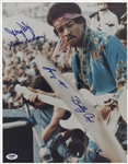 Gypsy, Sun and Rainbows Signed Jimi Hendrix Woodstock Photograph