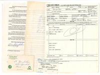 La Toya Jackson Signed Contract, Handwritten Lyrics, CBS Records Album Release and Personal Archive