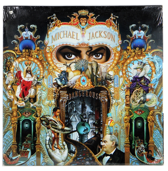 Michael Jackson Owned "Dangerous" Sealed Album