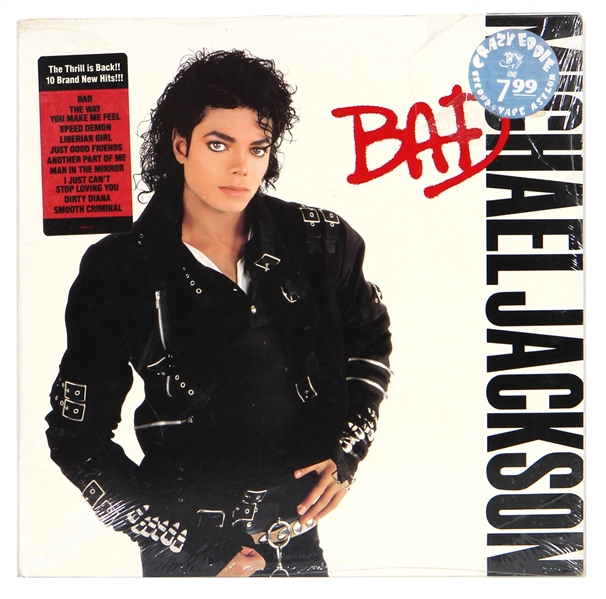 Michael Jackson Owned "Bad" Sealed Album