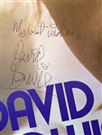 David Bowie 1972 Vintage Signed 19” x 19” RCA Promo Poster David Bowie Autographs LOA
