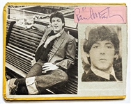 Paul McCartney Signed Cut TRACKS UK & PSA/DNA