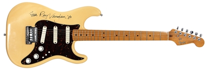 Stevie Ray Vaughan Owned, Stage Played and Signed 1983 Fender Elite Stratocaster JSA