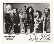 Aerosmith Fully Signed Photograph