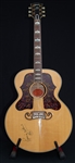 1997 Gibson Ron Wood Signature Custom Shop J-200 Natural Flame Maple Signed by Ronnie Wood