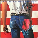 Bruce Springsteen and the E Street Band Signed "Born In The USA" Album REAL