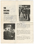Rolling Stones Band Signed “All-Stars” 1964 Program JSA